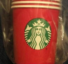 TEN SLEEVES Starbucks HOLIDAY Coffee Espresso 4oz Sample Size 500 Cups Sealed picture