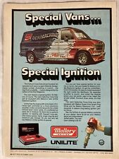 1976 Mallory Unilite Electronic Ignition Print Ad Coca Cola Denimachine picture