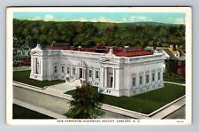 Concord NH-New Hamphire New Hampshire Historical Society, Vintage c1934 Postcard picture