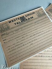RMS TITANIC Distress Western Union Telegram Titanic to WSL NY, April 15, 1912 RP picture