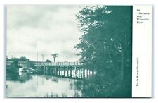 Postcard Messalonskee, Waterville Maine H13 picture
