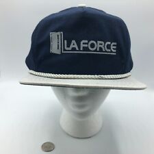 Vintage LA FORCE Snapback Baseball Cap Hat Advertising A9 picture