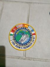 USS John F. Kennedy CV-67 Embroidered ship patch  - Aircraft Carrier picture