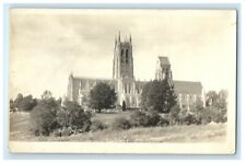 c1930's Cathedral Church Bryn Athyn Pennsylvania PA RPPC Photo Vintage Postcard picture