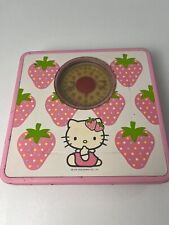 Vintage 1976-2002 Sanrio Strawberry Pink Hello Kitty Bathroom Scale  picture