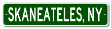 Skaneateles, New York Metal Wall Decor City Limit Sign - Aluminum picture