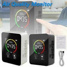 CO2 Meter Air Quality Monitor 400-5000 PPM Sensor Carbon Dioxide Detector LN picture