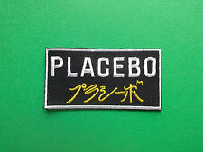Placebo Brian Molko Patch Punk Rock Heavy Metal Pop Music Sew/Iron On Badge picture