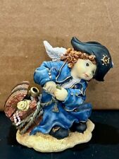 Vintage Perfect Little Place Smooth Sailing Pirate Angel Girl Hat Treasure Chest picture