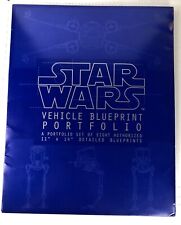 Star Wars Blueprint Portfolio Vehicle Blueprints Set of 8 in Folder picture