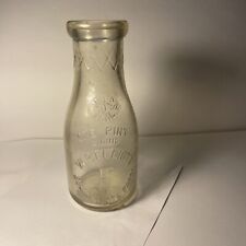 Vintage Glass Milk Bottle - Buena Vista Farm picture