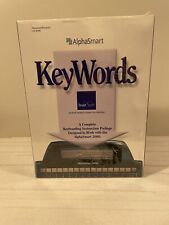 AlphaSmart 3000 Key Words Keyboarding Instruction Program Keywords NIB picture