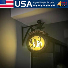 3D Harry Potter Hanging 9 3/4 Night Light Hanging Wall Lamp Platform Hogwartsed picture