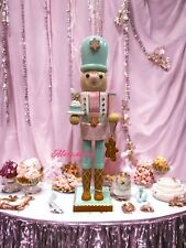 15” Gingerbread Pastel Pastry Baker Nutcracker Cupcake Cookies Chef Christmas picture