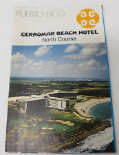 Cerromar Beach Hotel Brochure 1978 North Golf Course Dorado Beach Photos Map picture