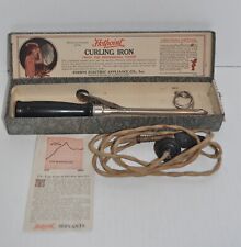 Vintage Edison Electric Hotpoint Curler Curling Iron 112L11 Made in USA With Box picture