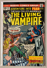 Fear #27 Marvel (6.0 FN) Morbius in Night of the Vampire-Stalker (1975) picture