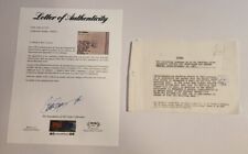 Buster Keaton Initialed Contract PSA DNA Autograph Signed Auto Actor Comedian picture