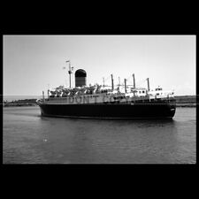 Photo b.000857 rms sylvania cunard line ship ocean liner 1958 picture