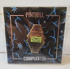⚡RARE⚡ PINTRILL x TIMEX Gold Watch Pin *BRAND NEW* 2019 ComplexCon ⌚️ picture