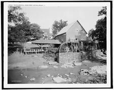 The Old red mill, Cedar Creek, Natural Bridge, Virginia c1900 OLD PHOTO picture