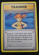 Pokémon Evolutions Mistys Determination Trainer Card 80/108 picture