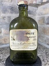 Vtg Black & White Blended Scotch Whisky 4/5 Pint Bottle James Buchanan Scotland picture
