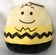 Squishmallows Peanuts Charlie Brown Charles Schulz 10” Plush NWT Good Grief picture