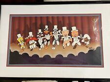 Warner Brothers Looney Tunes Chorus Line Animation Cel - Friz Freleng - Framed picture