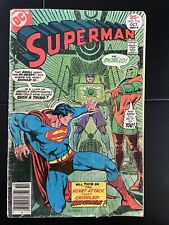 Superman 316, Fantastic Garcia-Lopez Metallo cover. Bronze Age DC 1977 picture