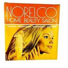 vtg Lady Norelco Home Beauty Salon w Attachments new old stock see video picture