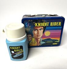 1980s Knight Rider Metal Lunchbox W/ Thermos & Insert David Hasselhoff KITT picture
