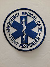 EMT Emergency Medical Technician Patch Iron On or Sew  picture