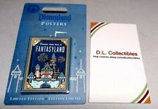 Disneyland Attraction Poster 2022 Fantasyland Sleeping Beauty Castle LE 2000 Pin picture