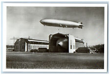 Tübingen Germany Postcard Graf Zeppelin LZ 129 Air Dirigible c1930's picture