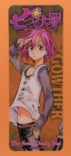 GOWTHER The Seven Deadly Sins Bookmark Promo Long Clear Card Very Rare Japanese picture