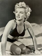 Original 1950s Marilyn Monroe TYPE 1  Photograph 8X10 - Swimsuit On The Beach picture