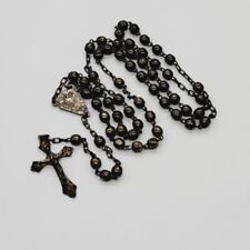 Vintage Rosary Military Pull Chain 18 in  † Signed ROMA 14 in picture