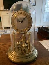 Vintage KUNDO Anniversary quartz clock, Westminster Chimes, Runs /looks great picture