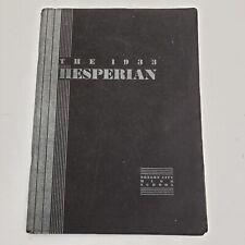 The 1933 Hesperian Oregon City Oregon High School Yearbook Antique 1933 Yearbook picture