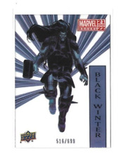 2021-22 Upper Deck Marvel Annual Black Winter Suspended Animation, #516/699 picture
