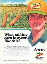 1983 Print Ad of Dekalb Pfizer Genetics Hybrid Corn Seed picture