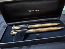Tiffany & Co. Germany Ballpoint Pen & Mechanical Pencil 925 Silver New In Box  picture