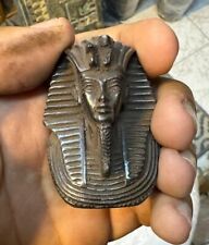 RARE ANCIENT EGYPTIAN ANTIQUITIES Head Pharaonic King Tutankhamun Egypt BC picture