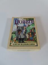 1992 J.R.R. Tolkien THE HOBBIT - Set Of 36 Color Collector Trading Cards In Box picture