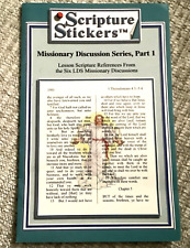 Scripture Stickers Missionary Discussion Series, Pt 1 LDS Lesson References, 61 picture