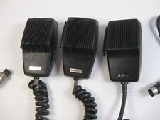COBRA + OTHERS LOT OF 3 VINTAGE CB HAM RADIO HAND MOBILE MICROPHONES picture
