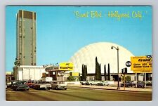 Hollywood CA-California, Sunset Boulevard, Cinerama Theater, Vintage Postcard picture