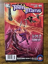 TEEN TITANS 84 EXTREMELY RARE NEWSSTAND VARIANT DC COMICS 2010 picture