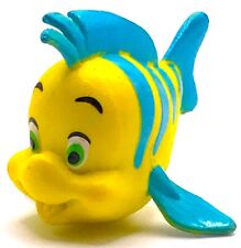FLOUNDER Disney LITTLE MERMAID Ariel Fish PVC TOY Figure Playset 1